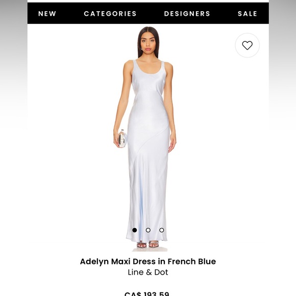 Line & Dot Dress - Picture 3 of 4